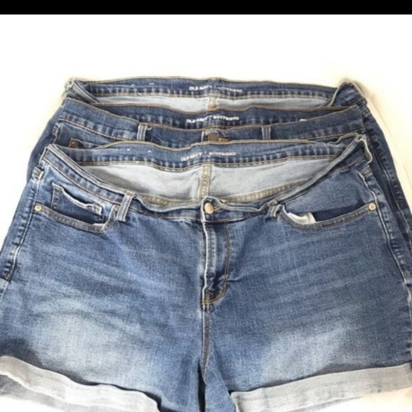 Old Navy Boyfriend Shorts Size 16 Reg🌈 - Picture 3 of 5
